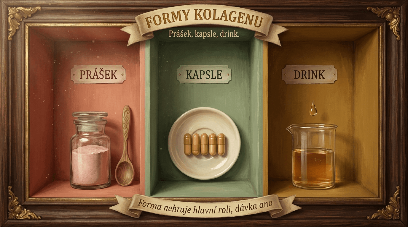 Forms of collagen: powder, capsules, drink. Which works better?